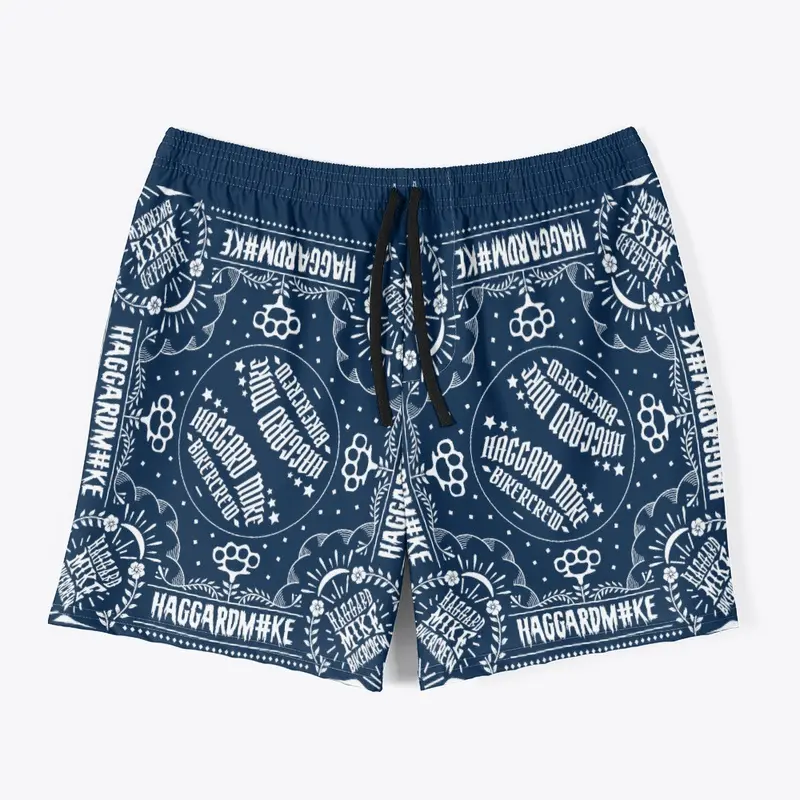 BADSHORTS BLUE/WHITE